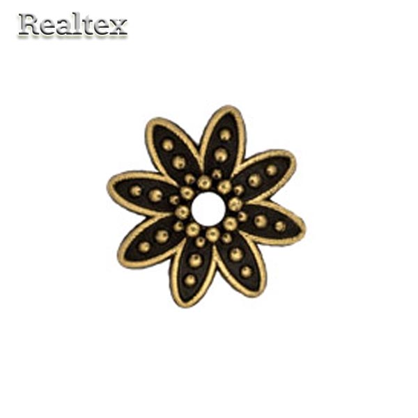 Розетка для бус "Zlatka" MFR-02 цв.античная темная бронза