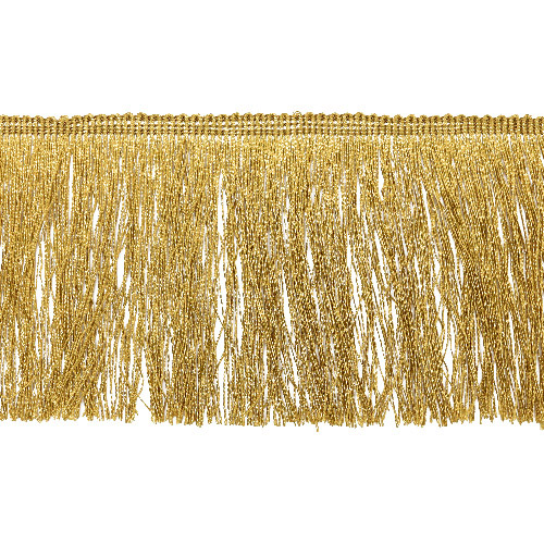 Бахрома 120мм 0390-0310 цв.189 бежевый/золотистый