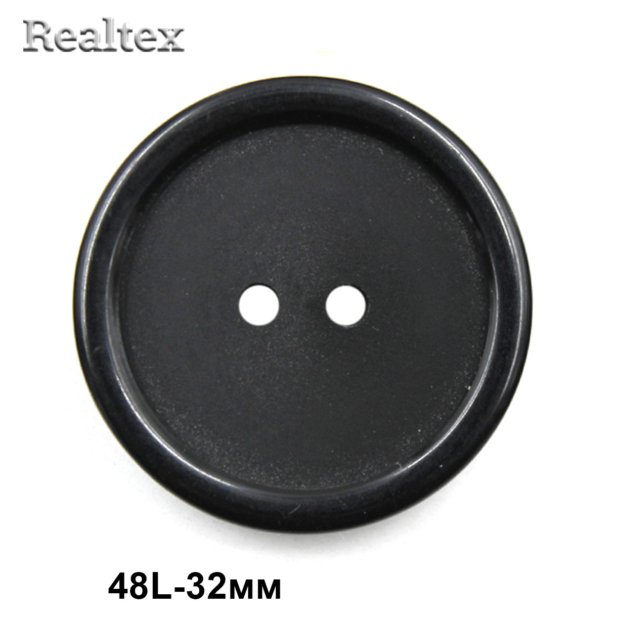 Пуговицы CN A097 48L (36шт) цв.Black