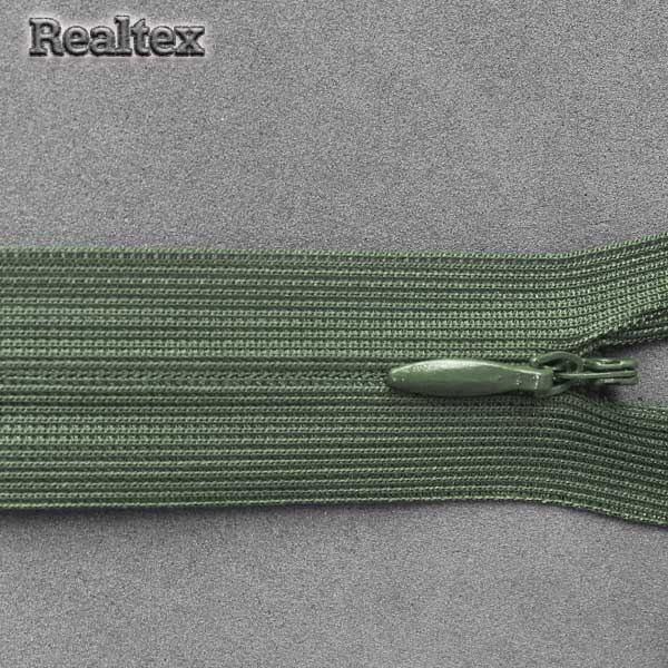 Молния потайная G-013P 20см цв.315 хаки