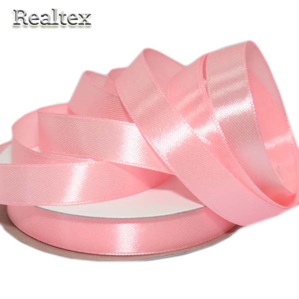 Лента атласная 12мм Realtex (32,9м) цв.178 светло-розовый