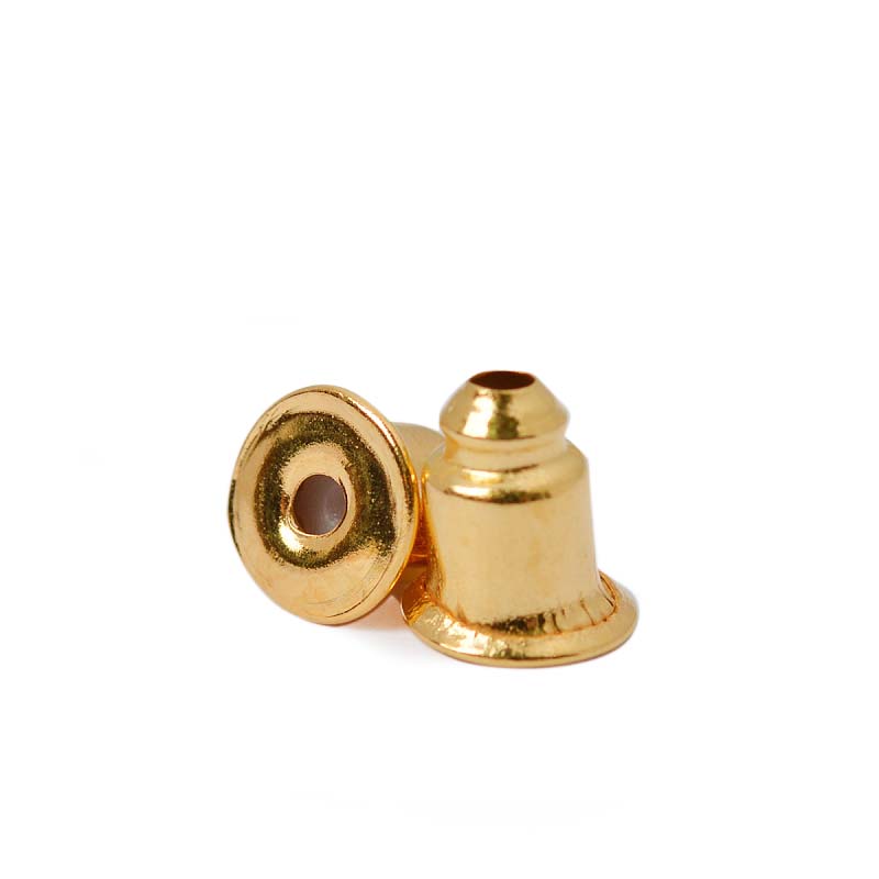 Фиксатор для серег MH.111948-1 5*4мм (100шт) цв.золото