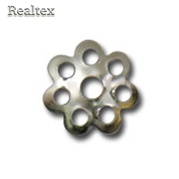 Розетка для бус "Zlatka" DR-012/5 цв.02 никель