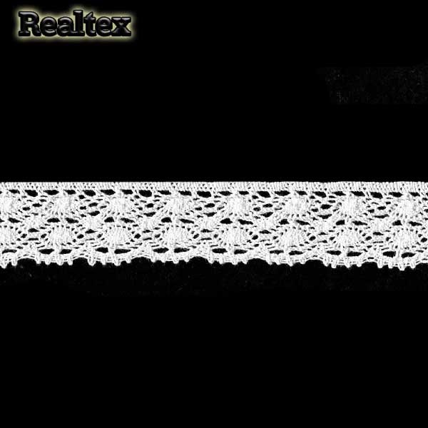 Кружево вязаное  40мм 40.01.120 цв.01 белый