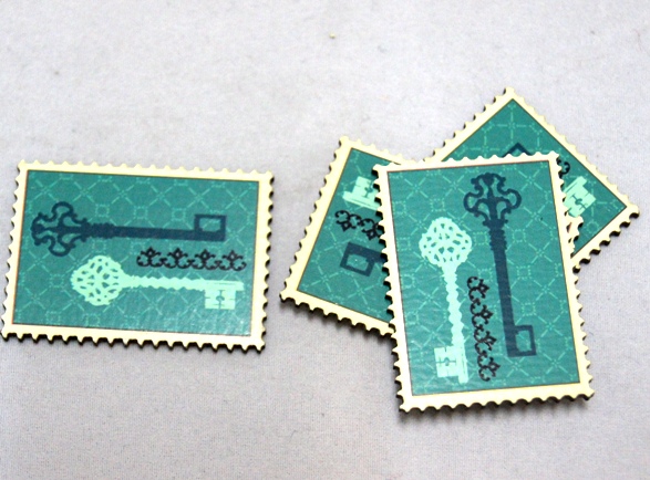 Набор деревянных элементов P-3008 "Марка" 