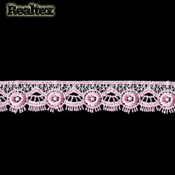 Кружево  20мм МА-54-1073 цв.001 св.розовый