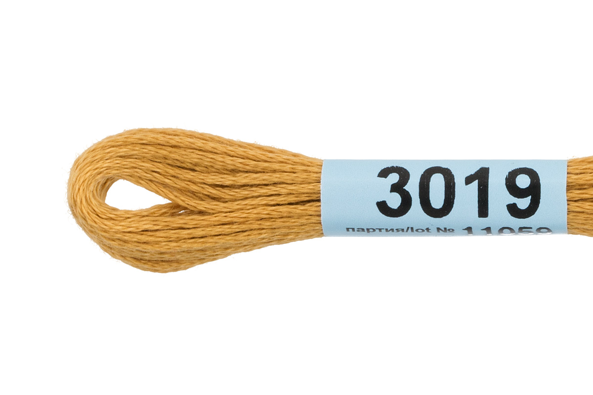 Мулине "Гамма" цв.3019 т.охра