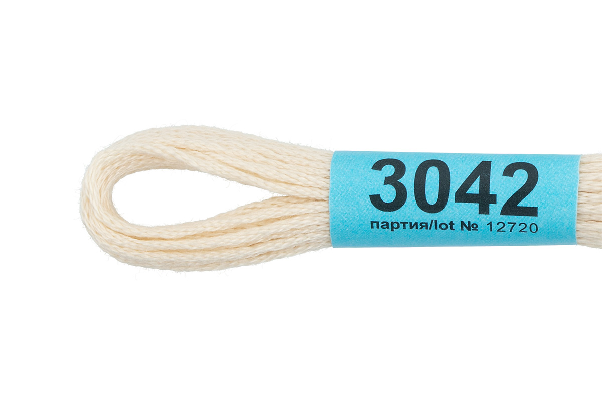 Мулине "Гамма" цв.3042 серо-кремовый