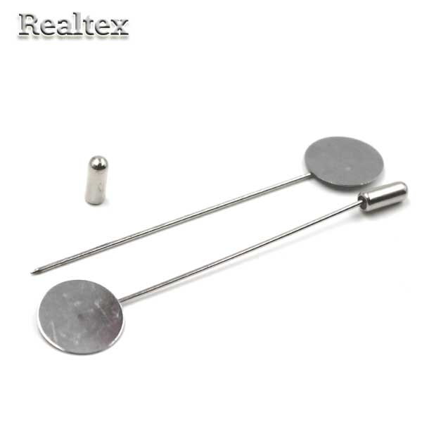 Заготовка-шпилька для броши Реалтекс дл.=70мм d=15мм цв.никель