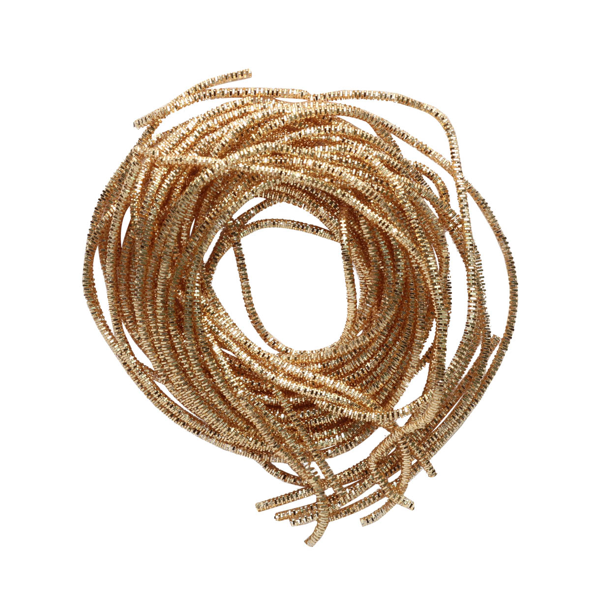 Трунцал витой 0,7мм ТК005НН07 (5гр) цв.светлое золото