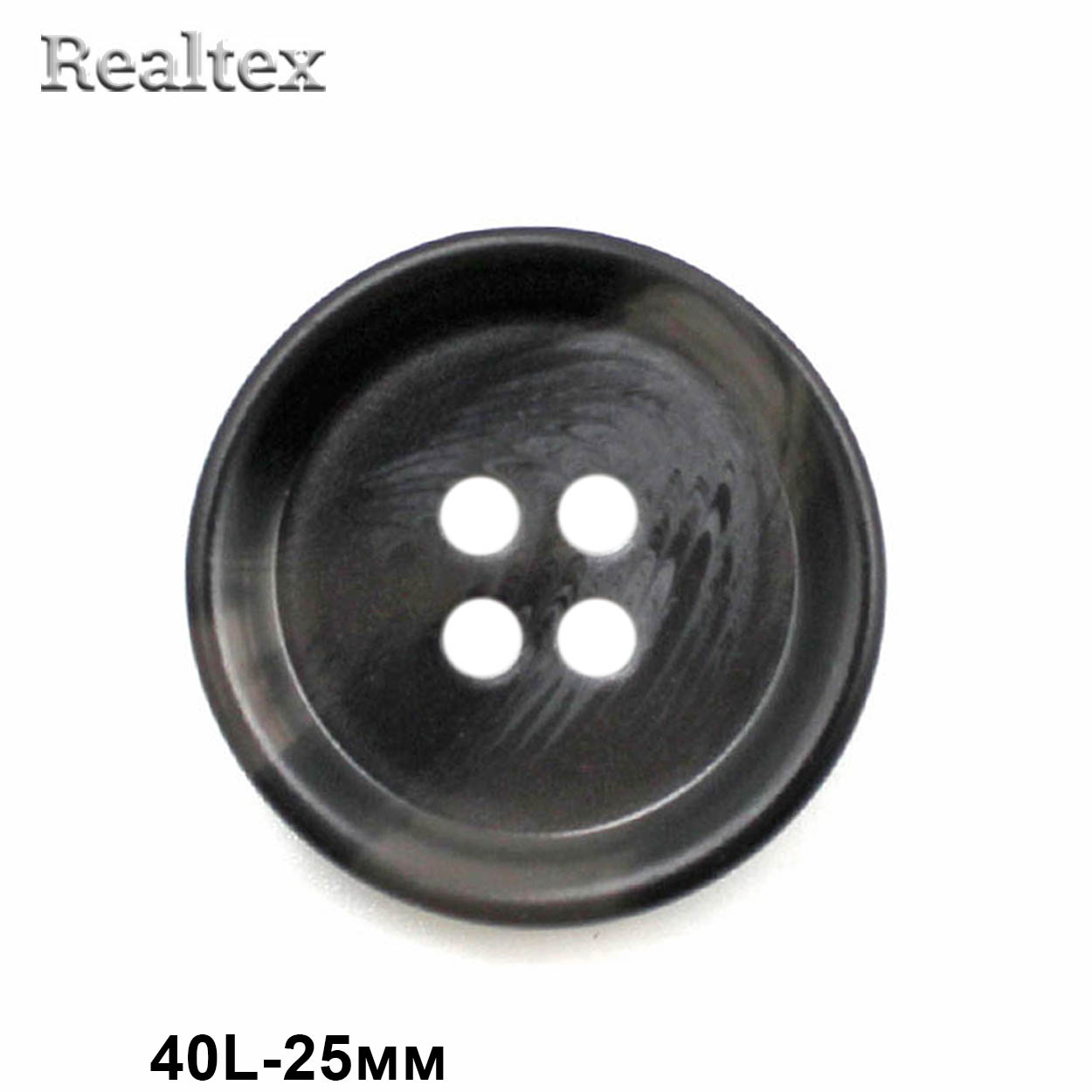 Пуговицы CN 2781 40L (36шт) цв.A-Black