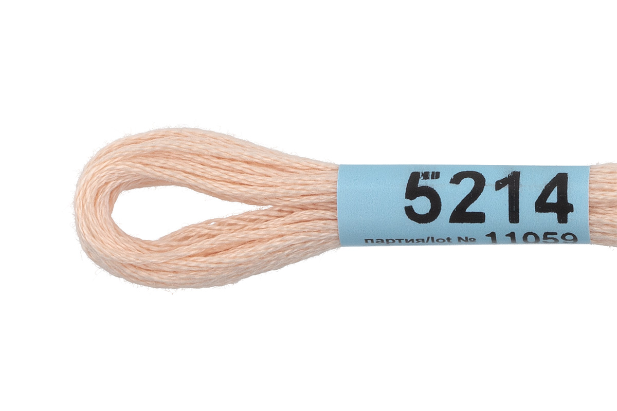 Мулине "Гамма" цв.5214 св.бежевый