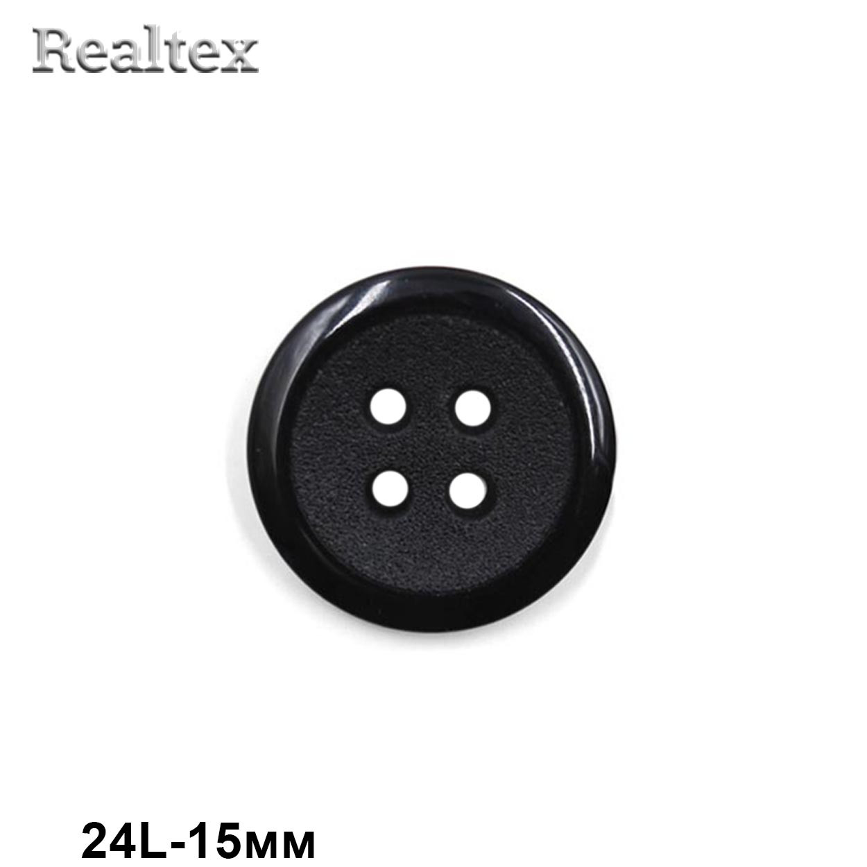 Пуговицы CB 1214 24L (72шт) цв.Black