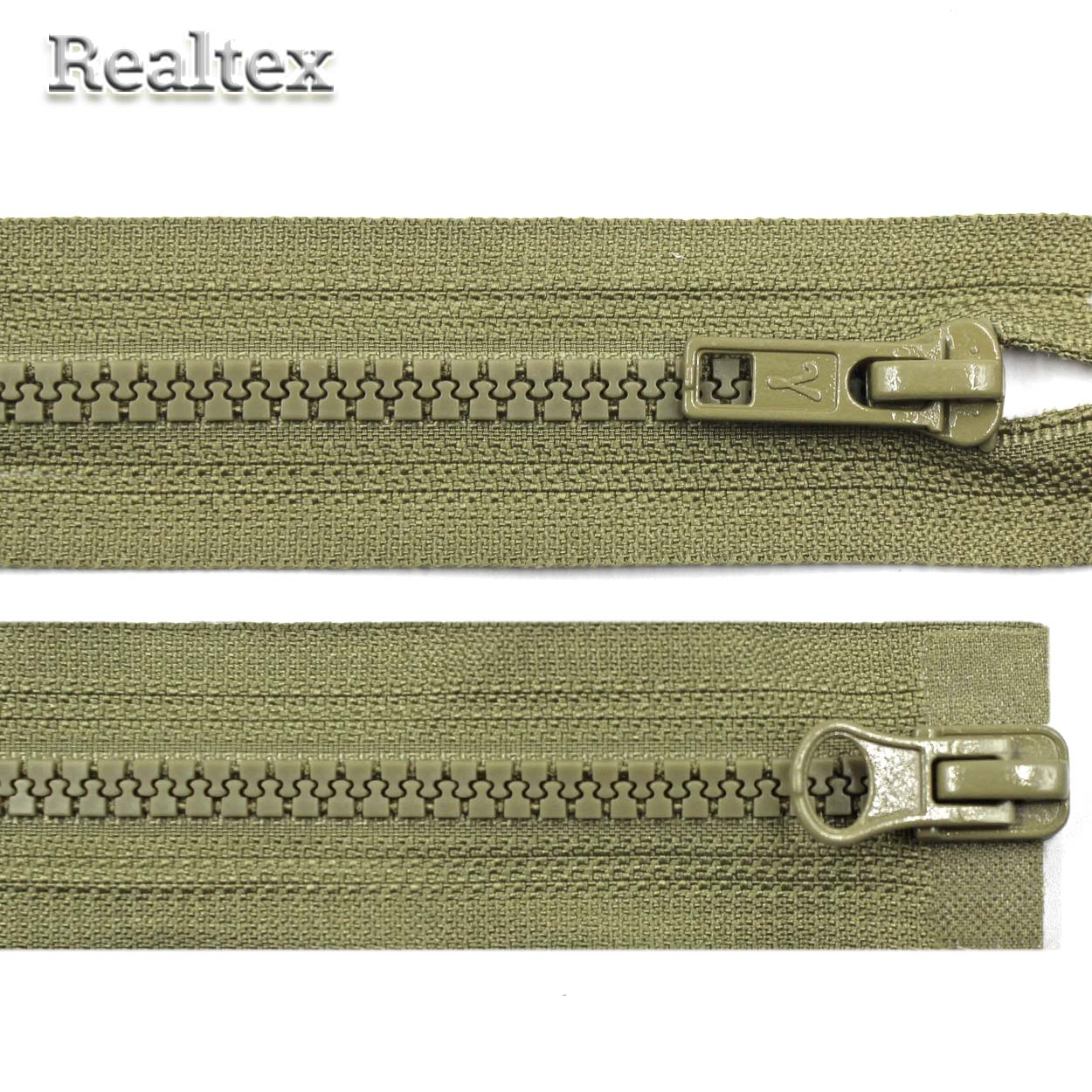 Молния Трактор Т.5 2замка G3052 80см "Гамма" разъемная цв.356 хаки 