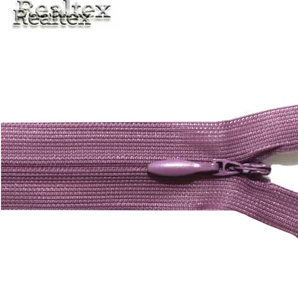 Молния потайная G-013P 20см цв.324 пурпурный