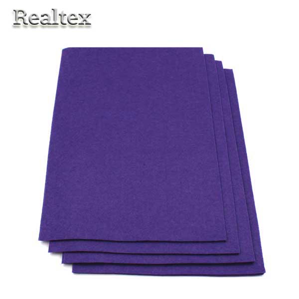 Фетр листовой мягкий Realtex 1,5мм 20*30см цв.056 сине-фиолетовый