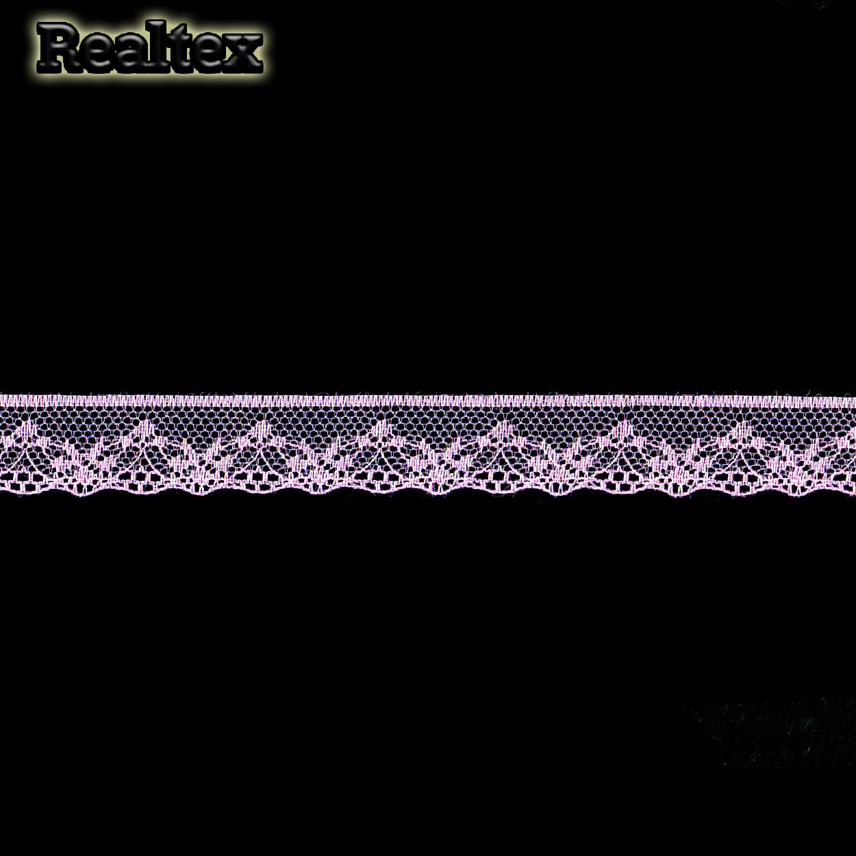 Кружево капроновое  20мм TBY 1669 (27,4м) цв.09 светло-розовый