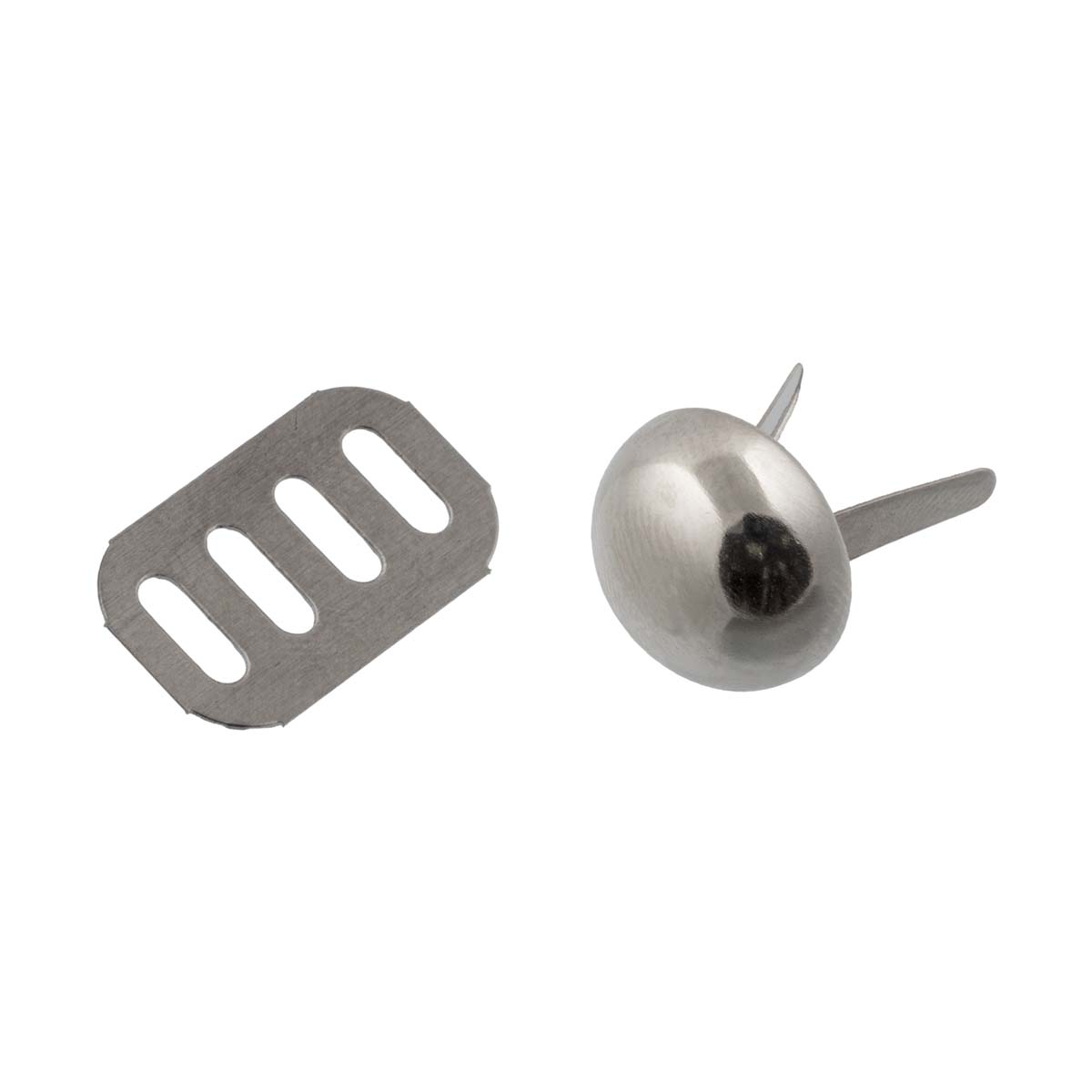 Ножки для сумок металл. GH 01/15  d-15мм "Гамма" (20шт) цв.04 никель