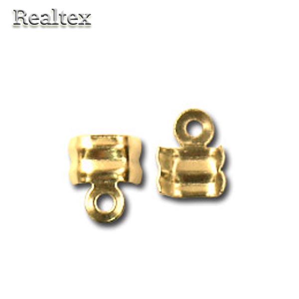 Зажим для узла "Zlatka" DC-091/10 цв.01 золото