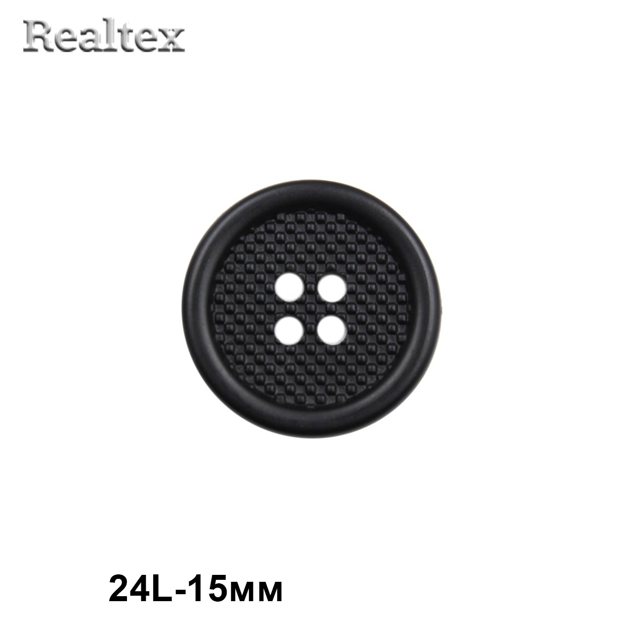 Пуговицы DA 5110 24L (36шт) цв.M.Black