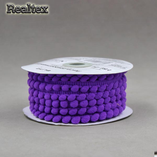 Тесьма декоративная FBL-04 10мм "Blitz" цв.046 лиловый 