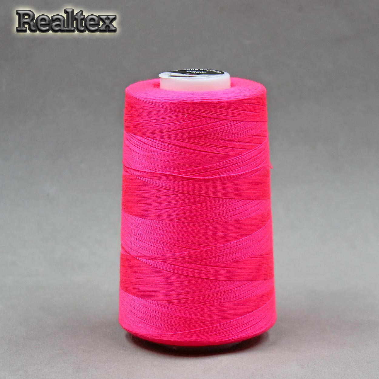 Нитки МАХ 40/2 (5000ярд) цв.713 ярко-розовый неон