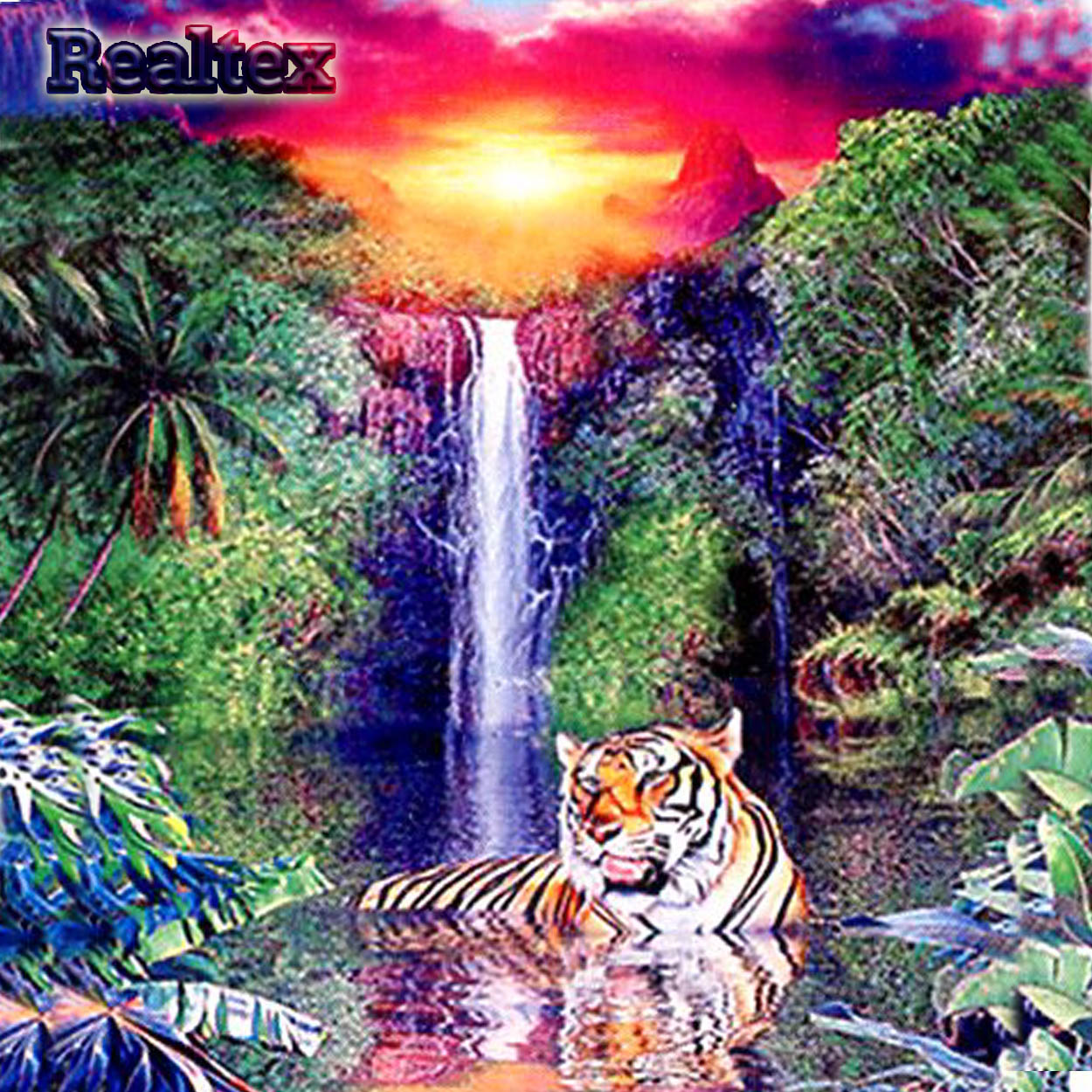 Набор для рукоделия (алмазная техника) Realtex 30*40см GA 77501 (на подрамнике)