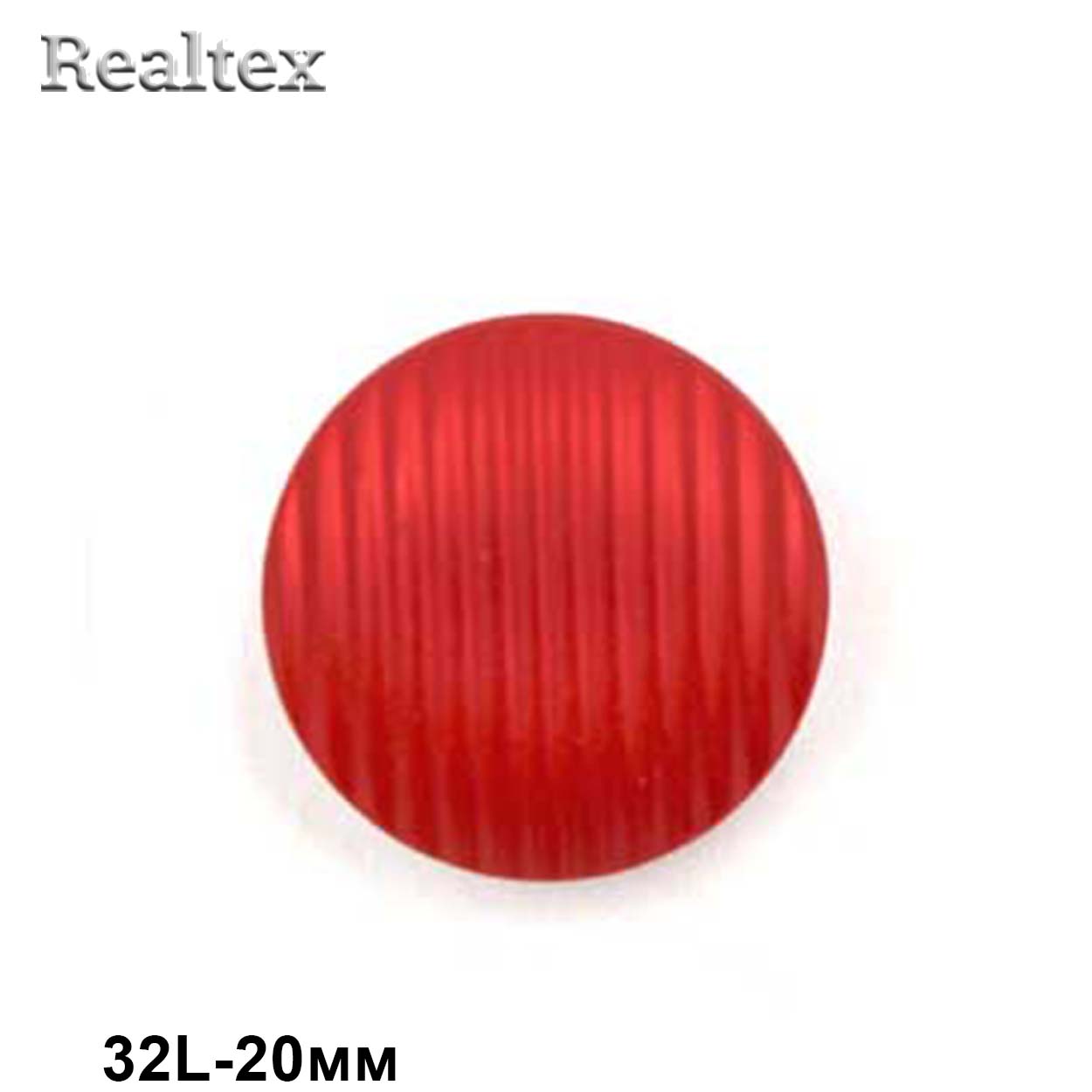 Пуговицы RB z-90 32L (36шт) цв.Red