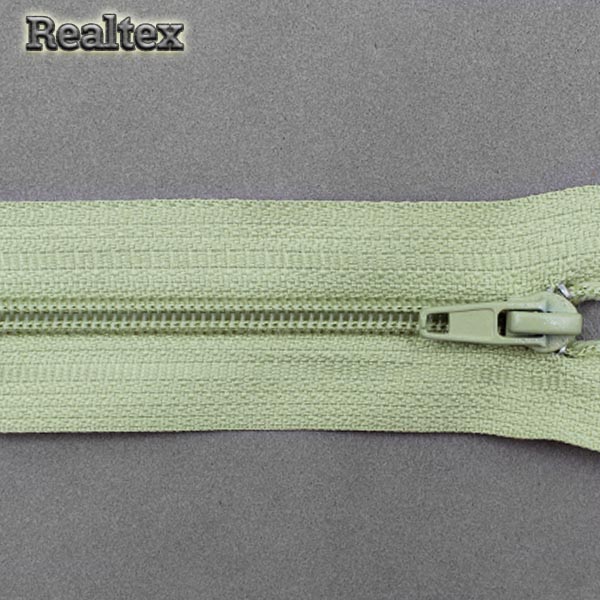 Молния витая Т.4 20см неразъемная замок автомат цв.323 бежевый