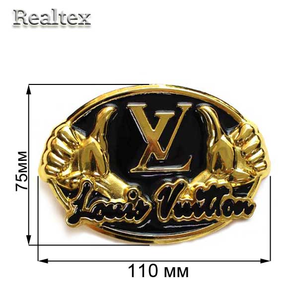 Пряжка металлическая CKB 7597 цв.золото