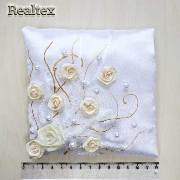 Подушечка для колец №174 цв.3005 кремовый