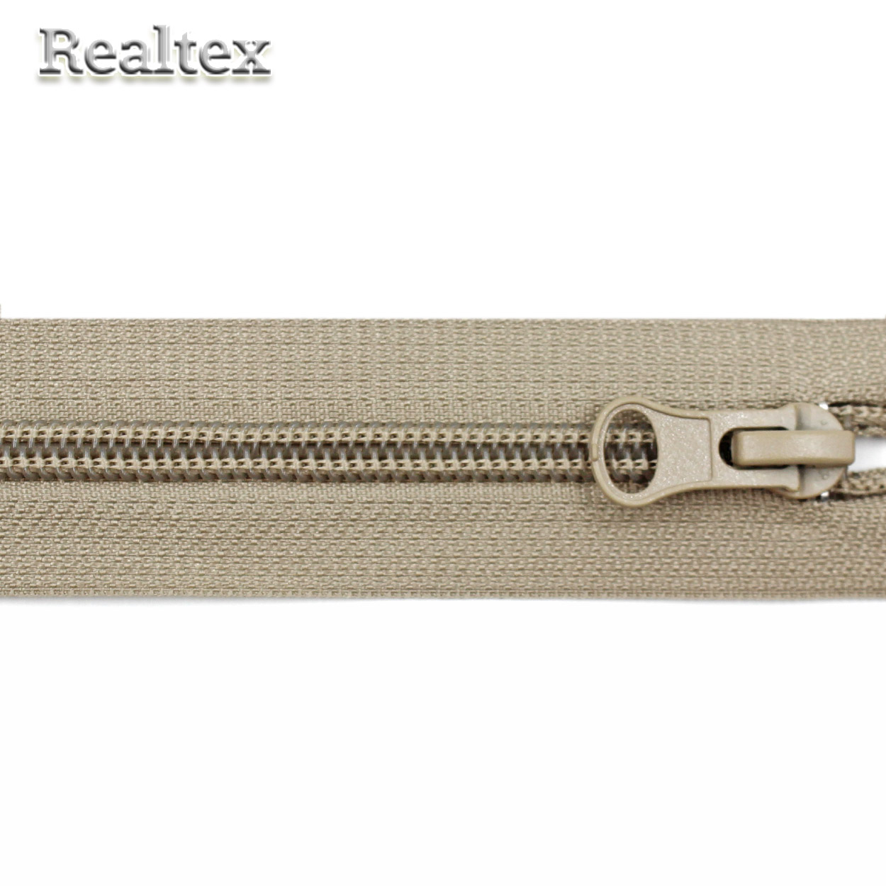 Молния витая Т.5 50см разъемная цв.292С бежевый