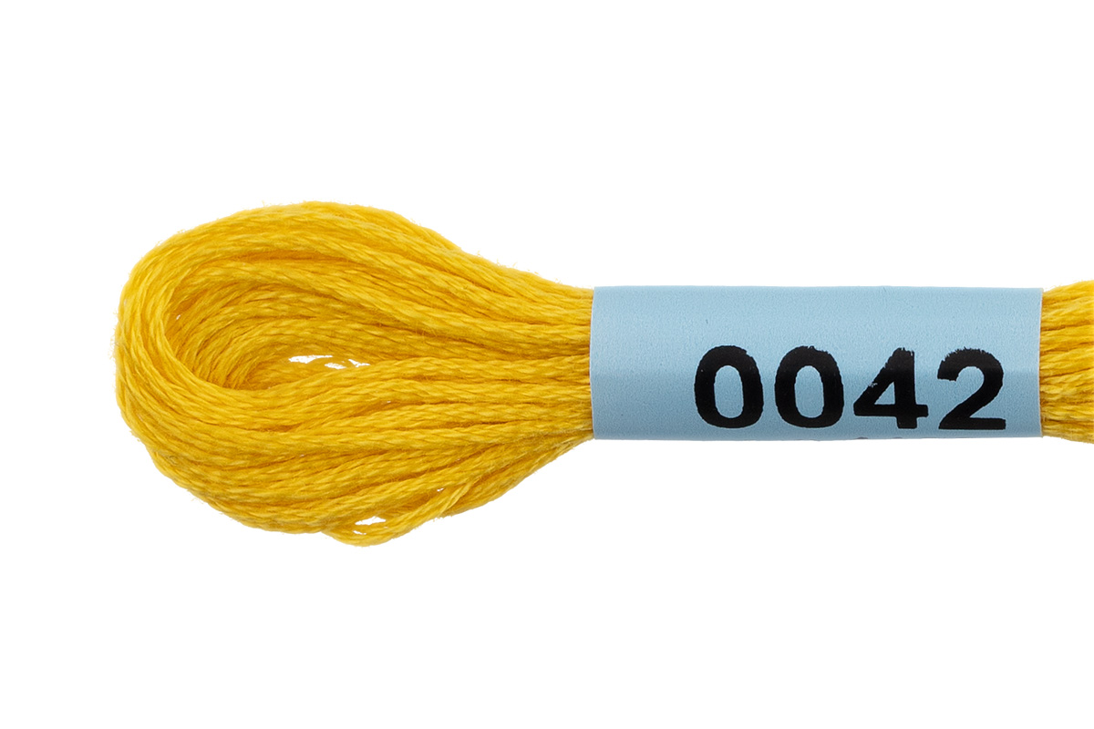 Мулине "Гамма" цв.0042 желтый