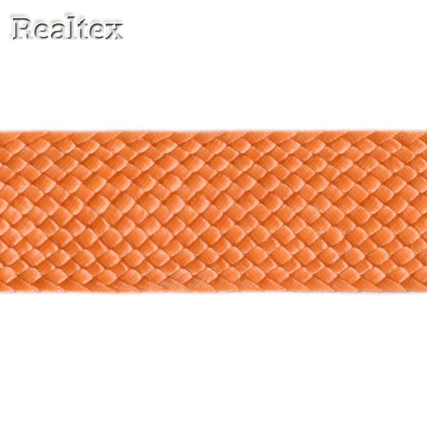 Тесьма косичка HF-03 цв.оранжевый 
