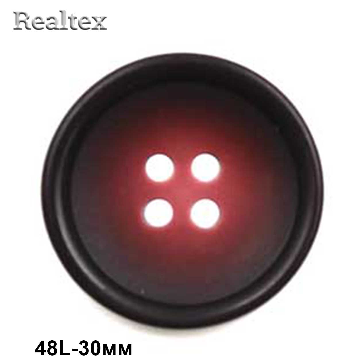 Пуговицы CB 3604 48L (36шт) цв.Wine