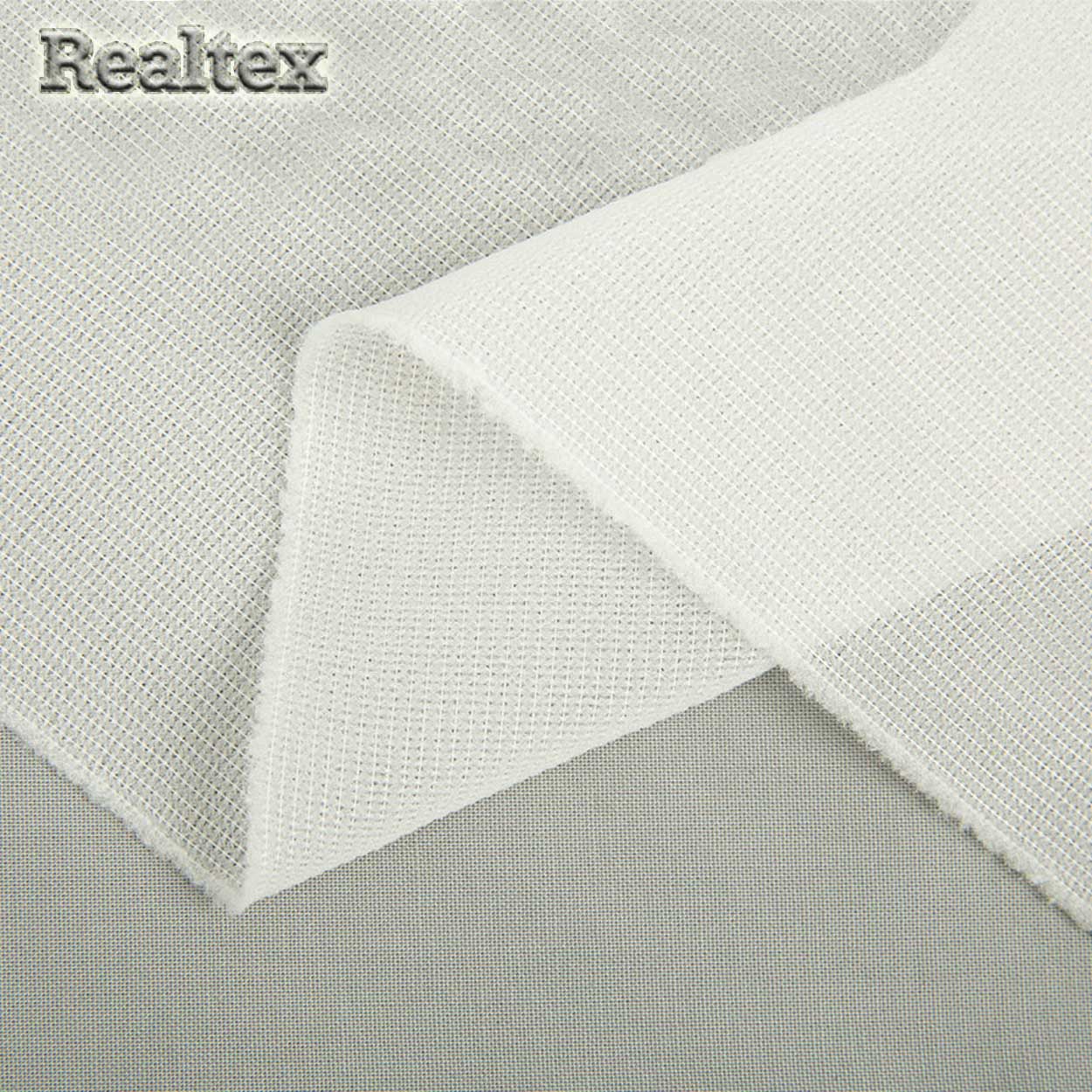 Дублерин эластичный тканый точечный G-26et для кожи 40 г/м  шир.150см цв.белый 