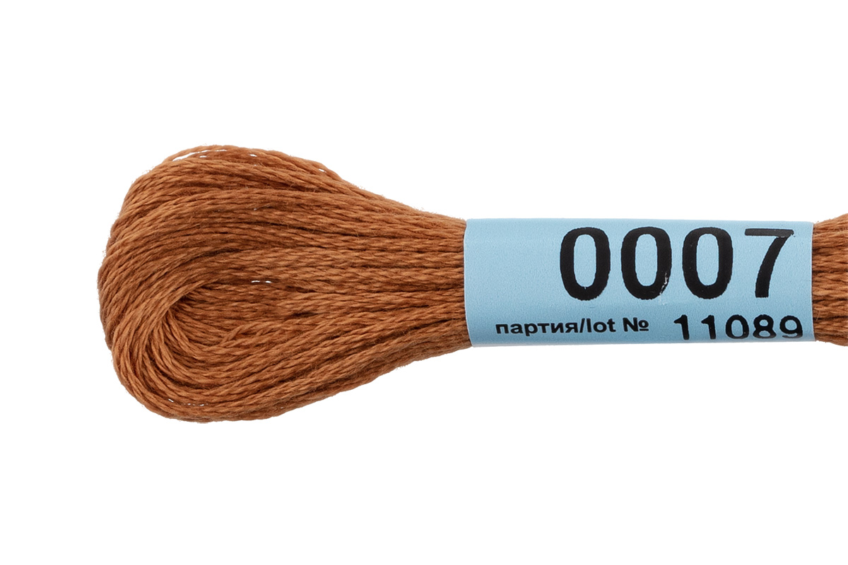 Мулине "Гамма" цв.0007 св.коричневый