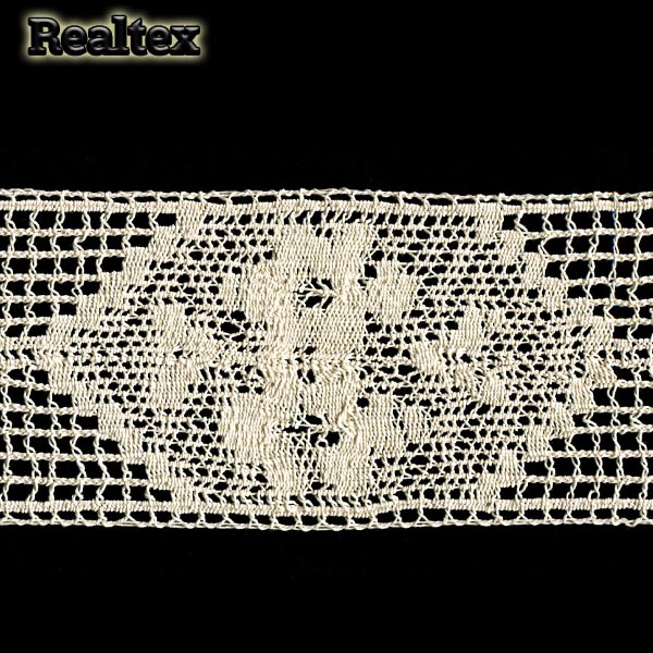 Кружево вязаное 125мм 125.01.067 цв.03 суровый