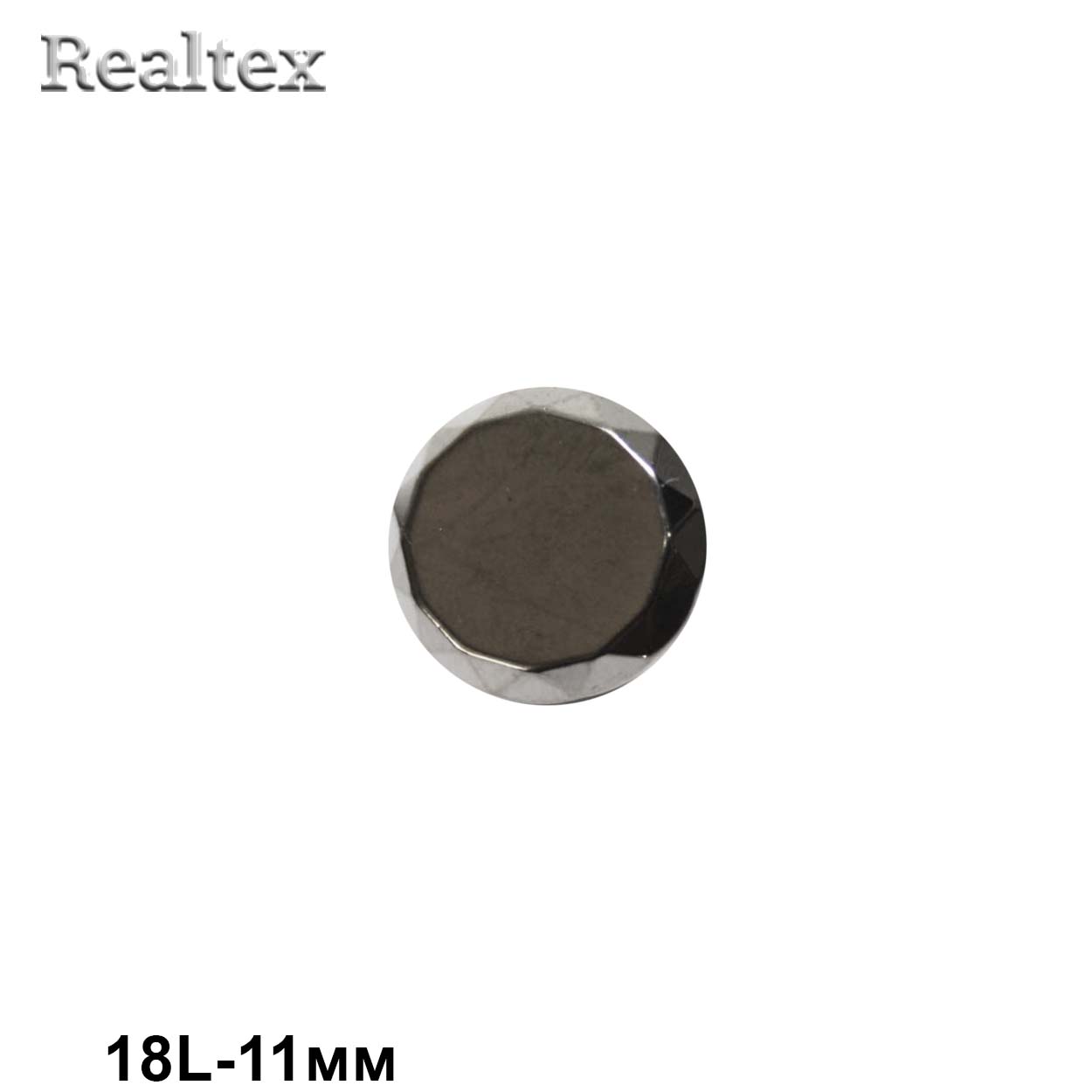 Пуговицы LA 1347 18L (144шт) цв.Pewter