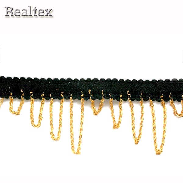 Тесьма CTZ 9837 цв.1 черный/золото