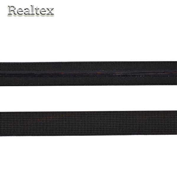 Резинка для бретелей с силиконом 10мм TBY-61002 цв.F322 черный