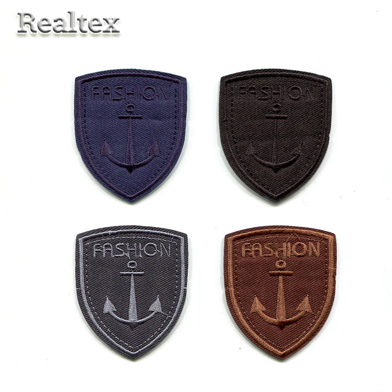 Термоаппликации RS 6465 "Якорь" цв.ассорти