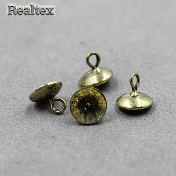 Розетка для бус K02 d-8мм цв.бронза