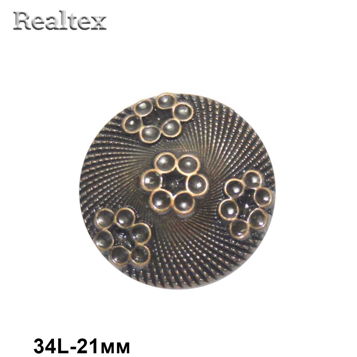 Пуговицы LA 1304 34L (36шт) цв.OB 