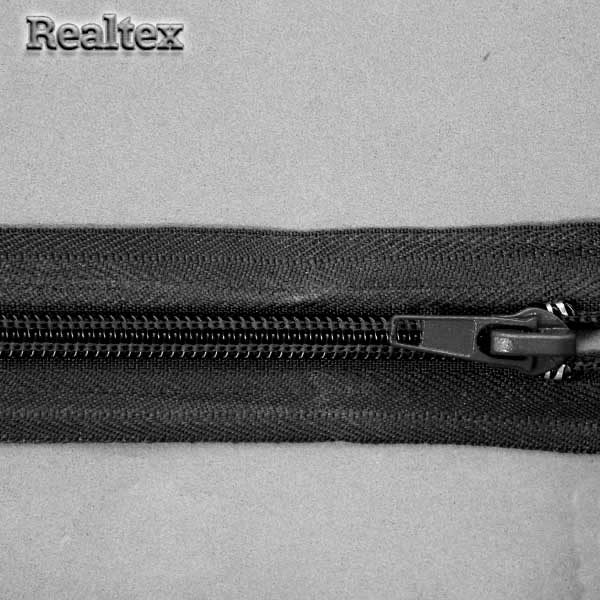 Молнии обувные Т.7 14см неразъёмная цв.черный 