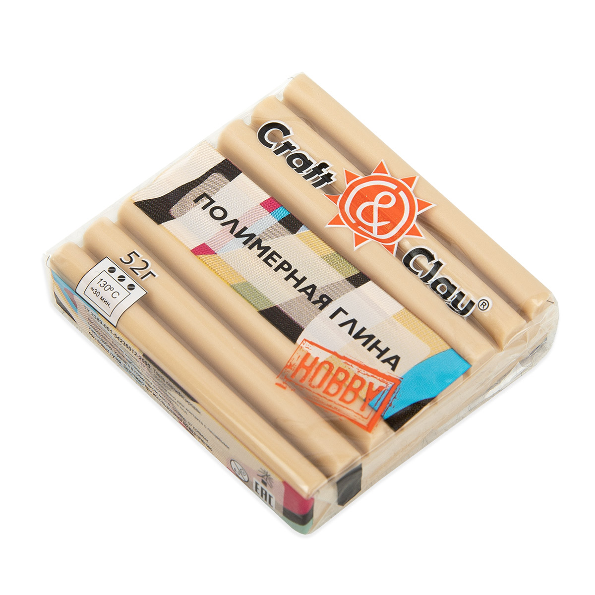 Полимерная глина кашемир CCH "Craft&Clay" цв.1707 благородный бежевый