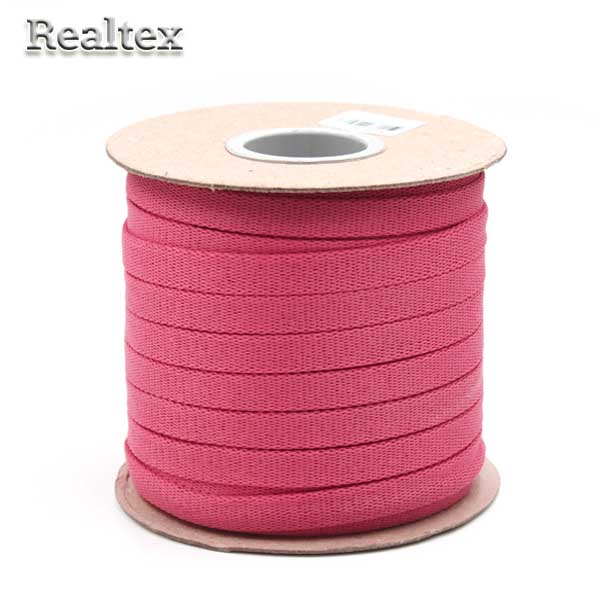 Шнур плоский 06с2341 14мм цв.164 ярко-розовый