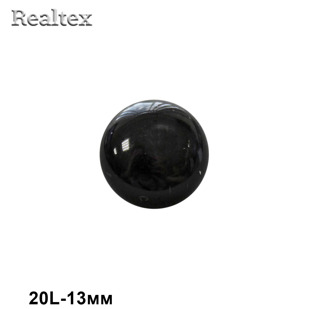 Пуговицы RB z-05 20L (72шт) цв.Black