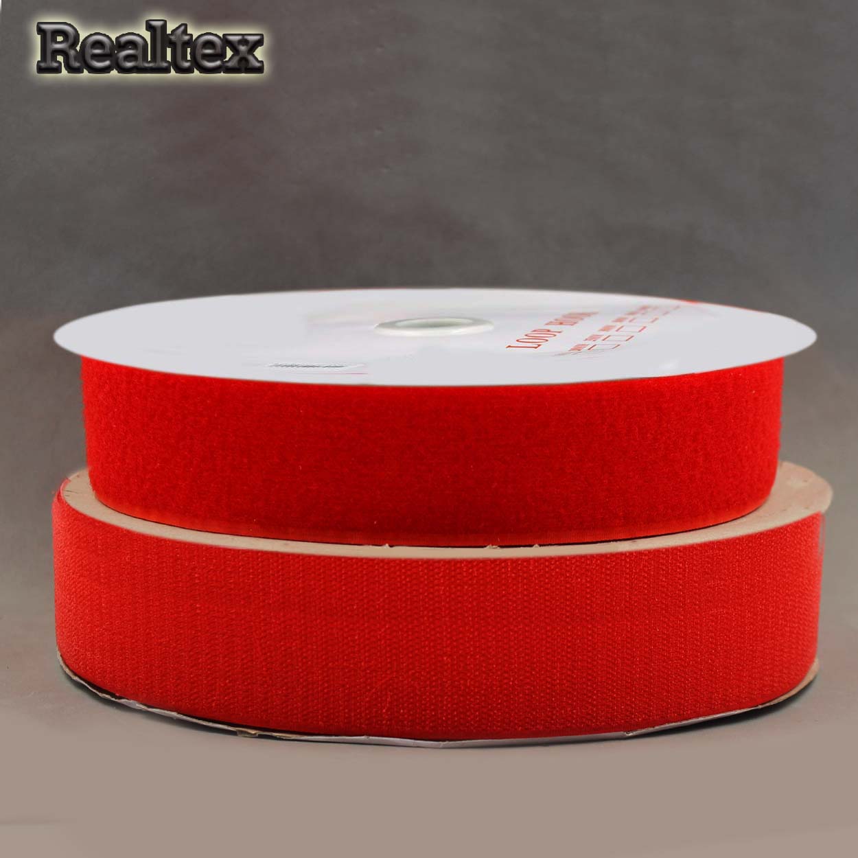 Липучка  Realtex 50мм цв.026 красный
