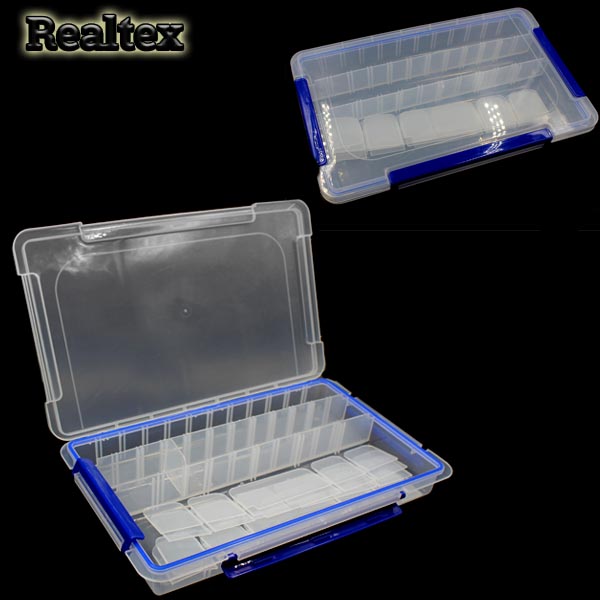 Коробка для мелочей Realtex R-227 герметичная манжета, 3 застёжки 
